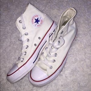 White Converse All Star High Top ✨